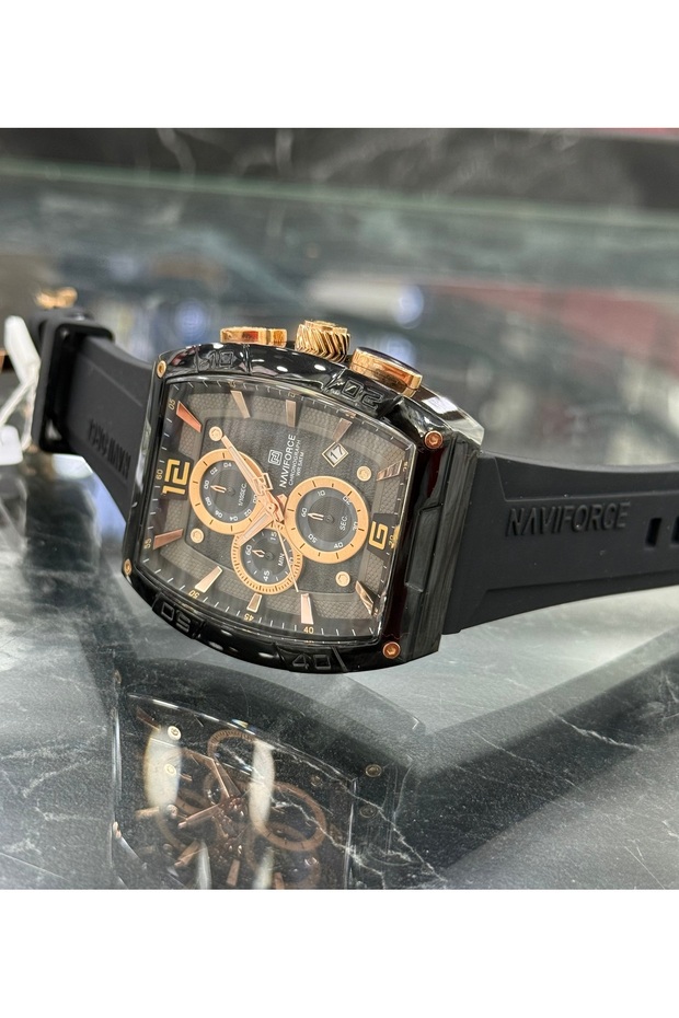 Original Square Silicone Men's Wrist Watch+Bracelet as a Gift