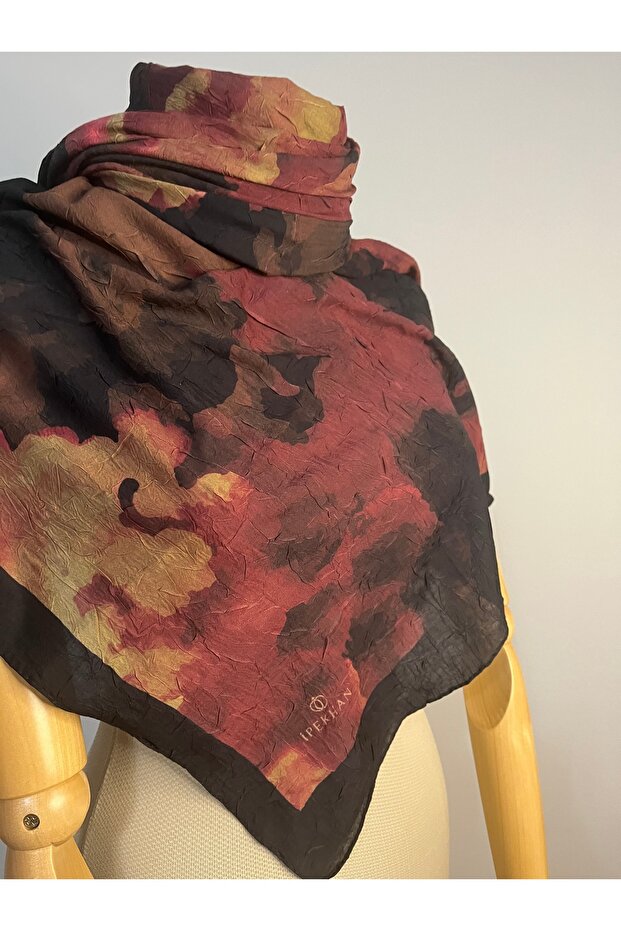 Winter Bloom Bambu Kraş Şal-İpekhan - 4