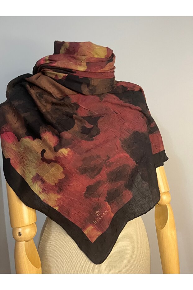 Winter Bloom Bambu Kraş Şal-İpekhan - 1