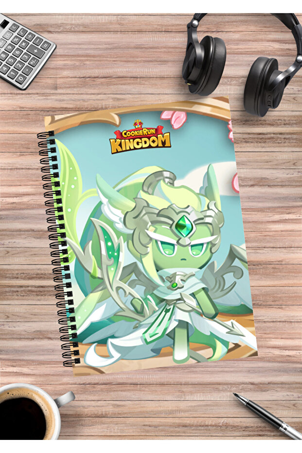 Cookie Run Kingdom Anime Spiral Notebook A5 (50 Sheets)