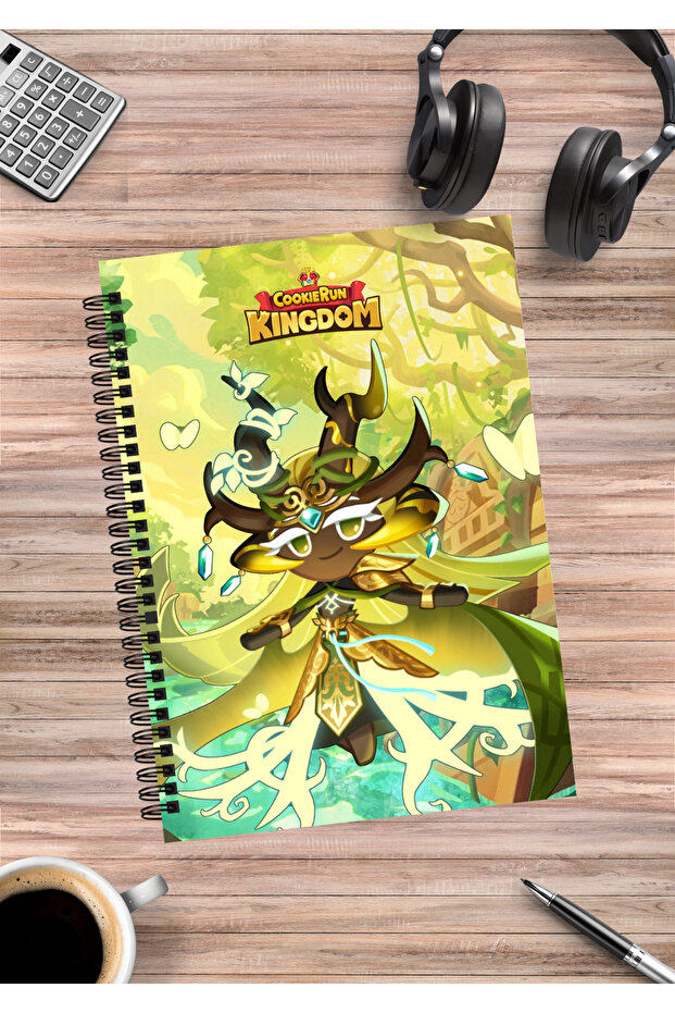 Cookie Run Kingdom Anime Spiral Notebook A5 (50 Sheets)