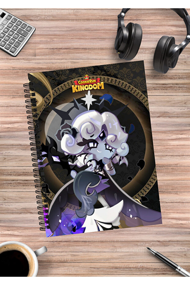 Cookie Run Kingdom Anime Spiral Notebook A5 (50 Sheets)
