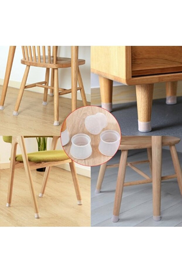 Table and chair leg protectors - silicone