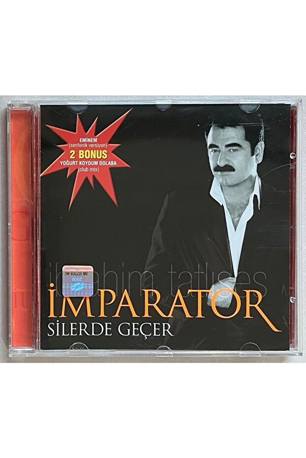 İbrahim Tatlıses Emperor Silerde Geçer Cd (Original Period Edition)