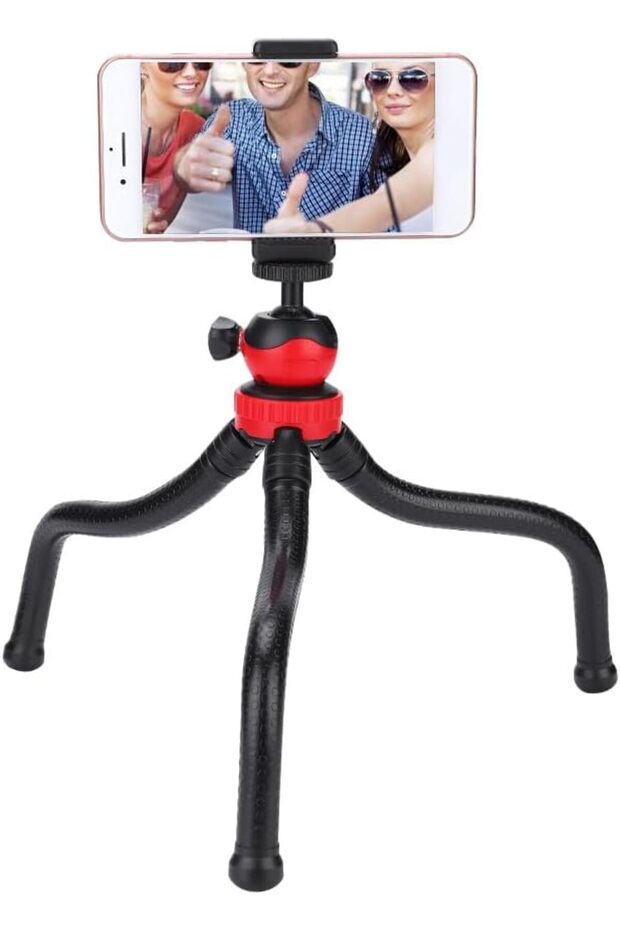 Selfie Stick Flexible Mini Octopus Tripod for Camera iPhone Mobilephone