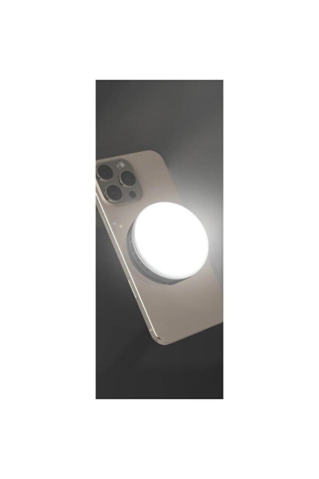 Lifestyle Magnetic Selfie Fill Light with MagSafe, 126 LEDs & 360° Rotation