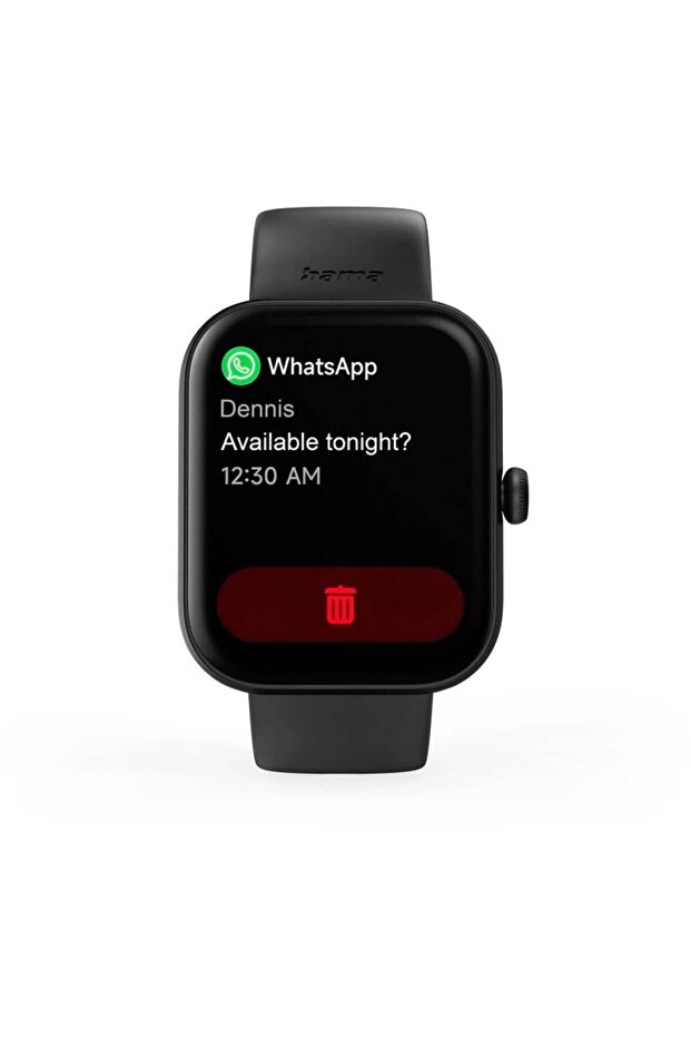 Smartwatch 5000, Android/iOS, negru - 3