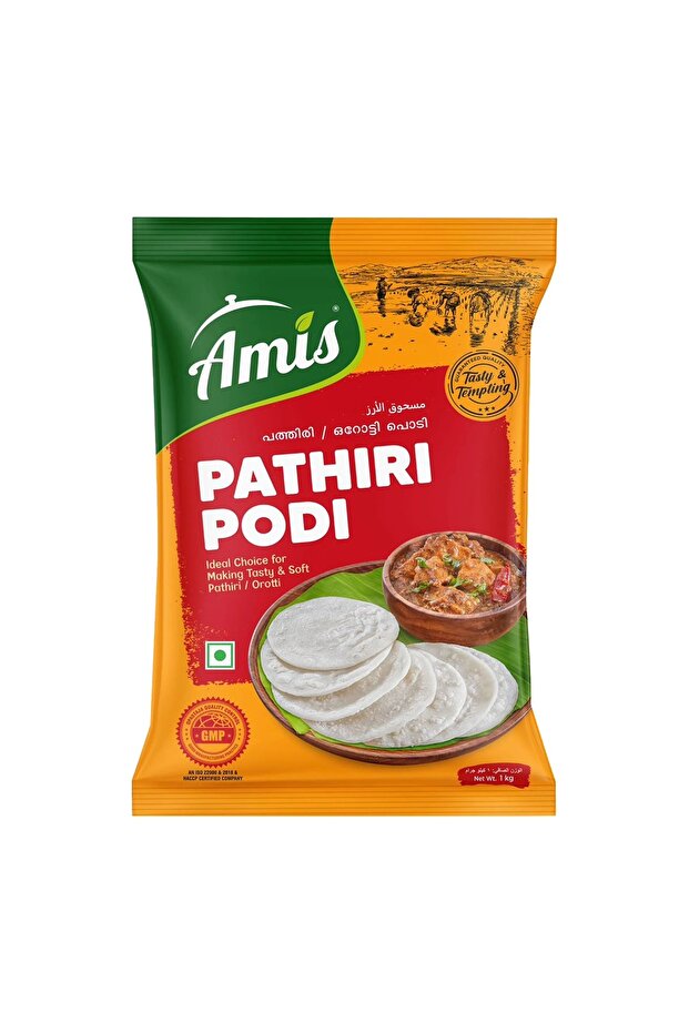 Pathiri Podi - Ideal Choice for Making Tasty & Soft Pathiri/Orotti - Ready to Cook - 3 x 1 kg
