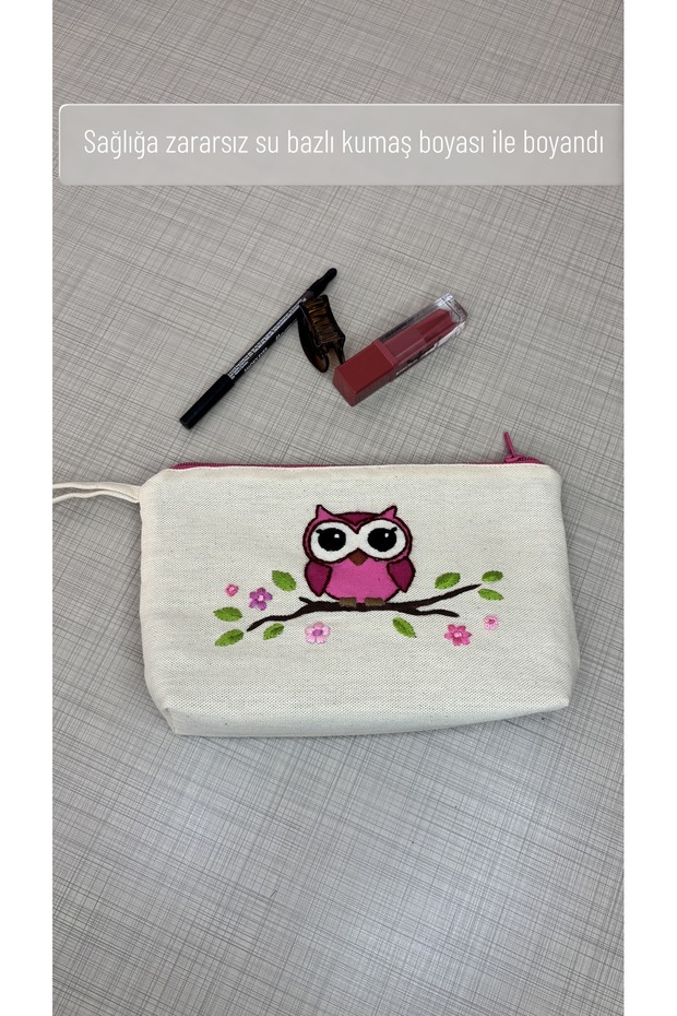 Cute Owl Hand Embroidery Makeup/Multi-Purpose/Gift Wallet