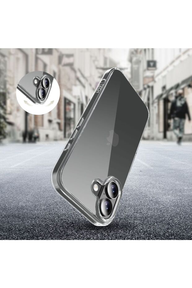 FlexAir Case for iPhone 17 - Clear - 3