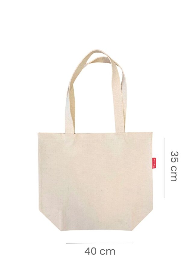 Kanvas Körüklü Bez Çanta - 3