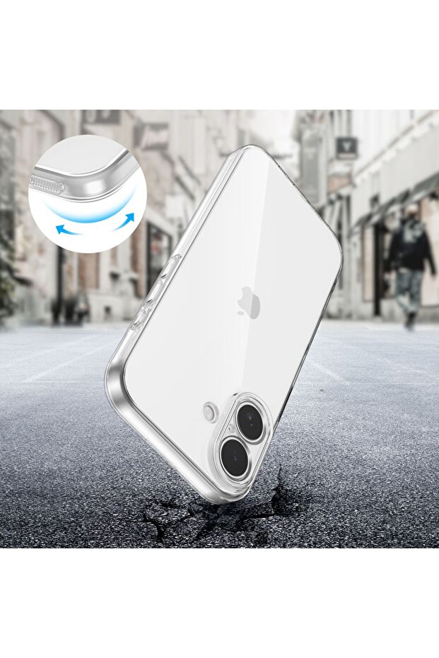 FlexAir Clear Case compatible with iPhone 17 - 2