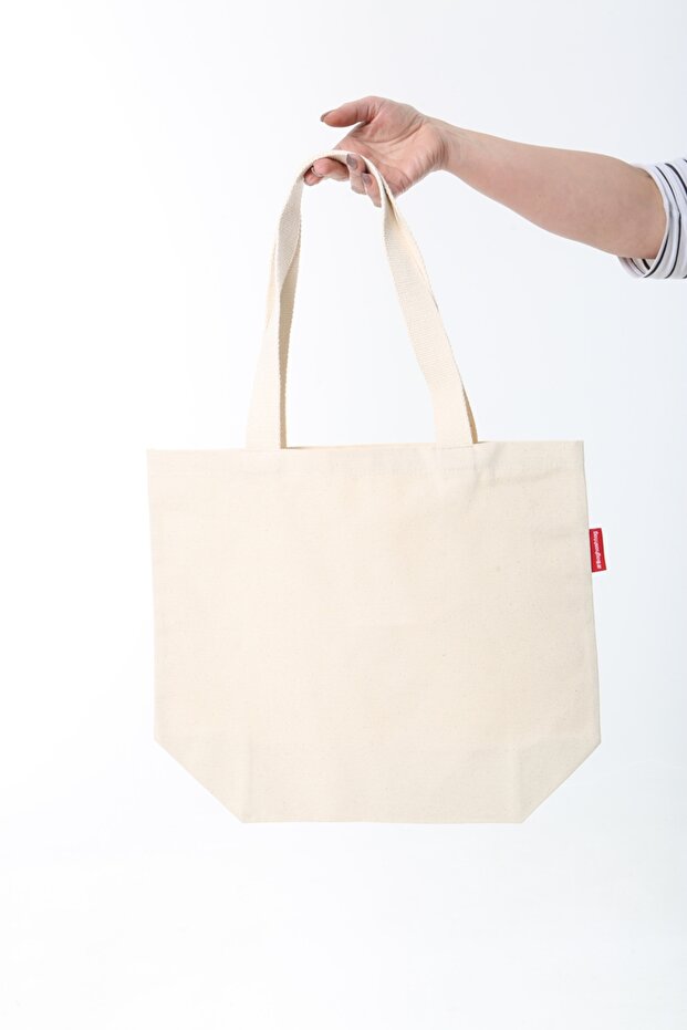 Kanvas Körüklü Bez Çanta - 5