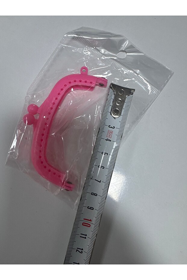 Plastik cüzdan klips pembe - 2