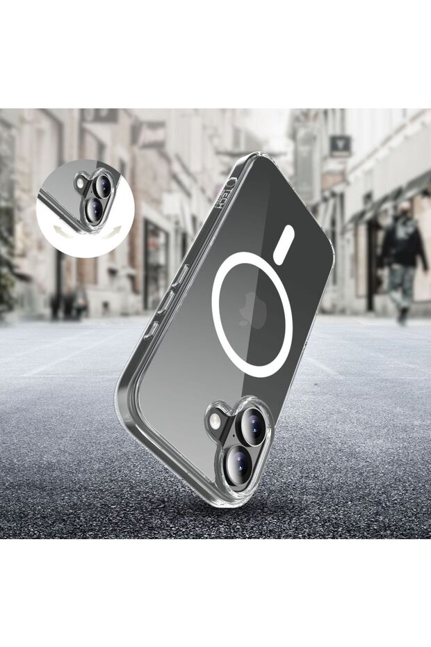 FlexAir Case for iPhone 17, Clear - 3