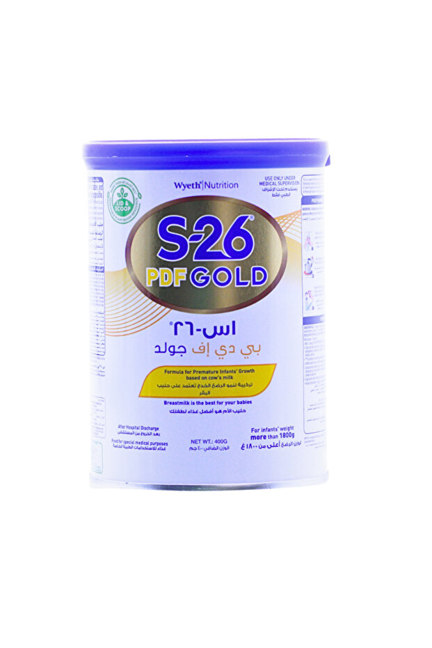 حليب الأطفال الخدج من بي دي إف جولد 400 غرام