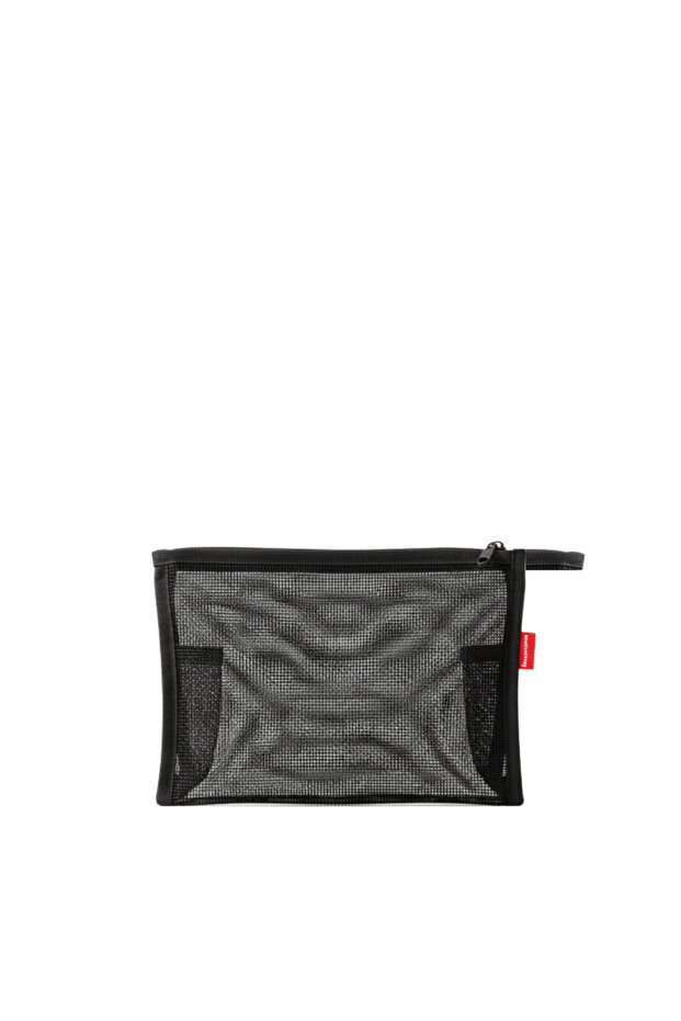 Siyah File Clutch Çanta - 1