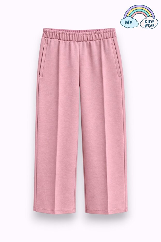 Girl's Transitional Cotton Sweatpants 5-16 Years 12393