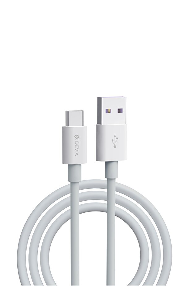 كابل الشحن السريع من سلسلة سمارت، USB إلى Type-C، متوافق تمامًا (5 أمبير)، 1.5 متر