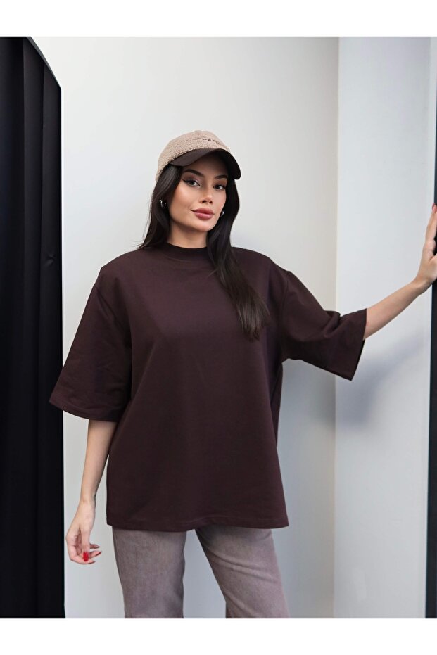 Vatkalı Oversize Tshirt - 2