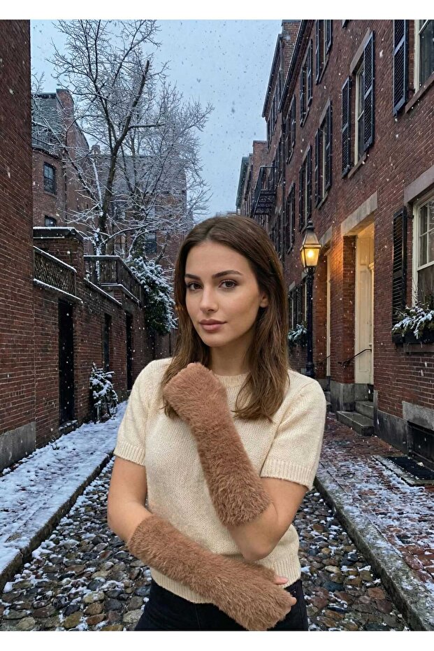 AuraSoft Kadın Uzun Eldiven - 1