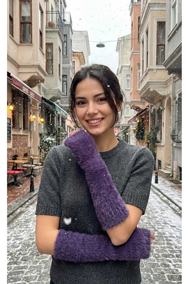 AuraSoft Kadın Uzun Eldiven - 1