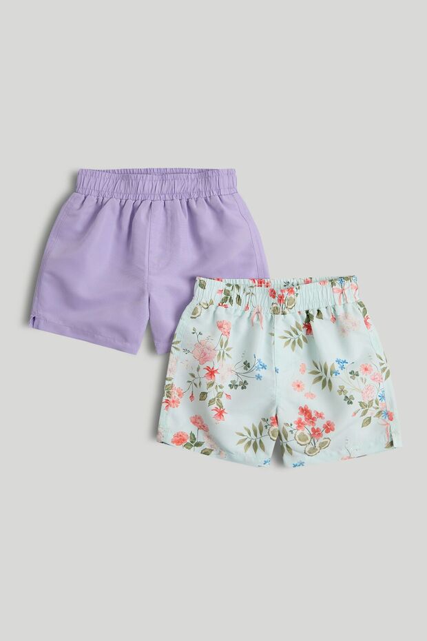 2 Pack Swim Shorts