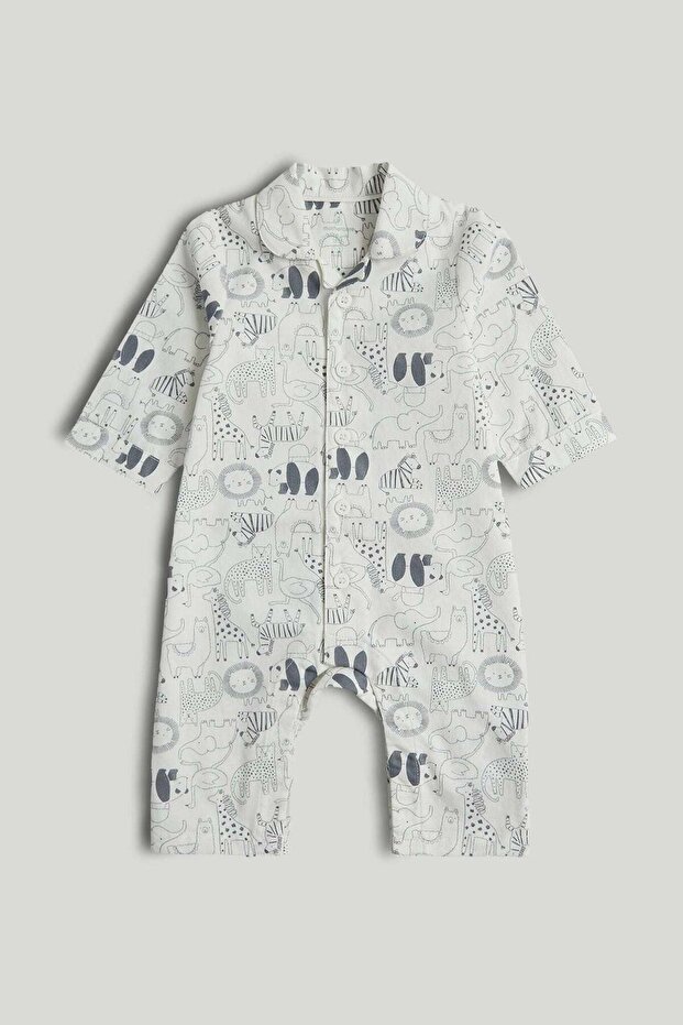 Safari All-in-One Cotton Pyjamas