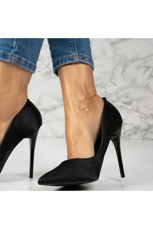 Pantofi dama cu toc subtire Jane - 1