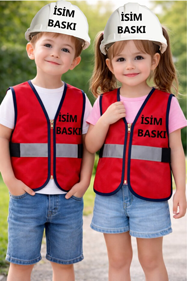 Child Engineering Vest Set - 1