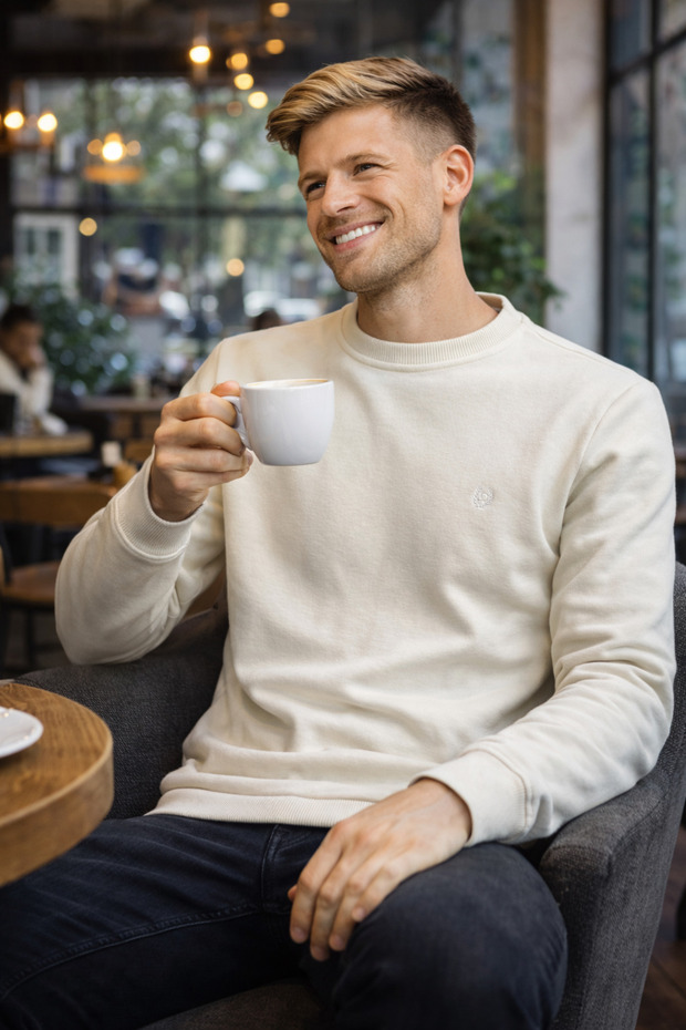 Selanik Örgü Sweatshirt - 1