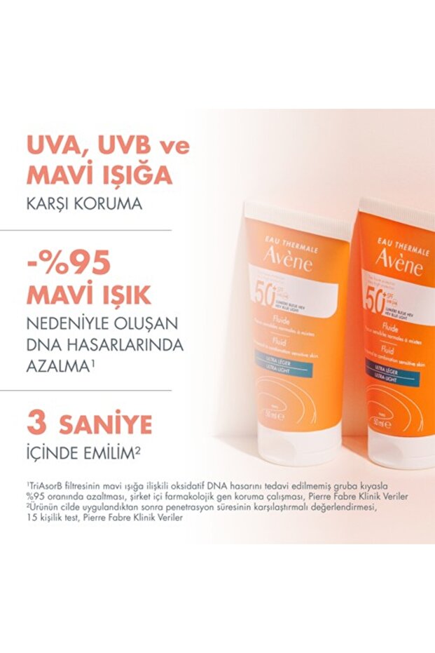 Fluid 3 Second Absorption Ultra Light SPF50+ 50 ml - 2