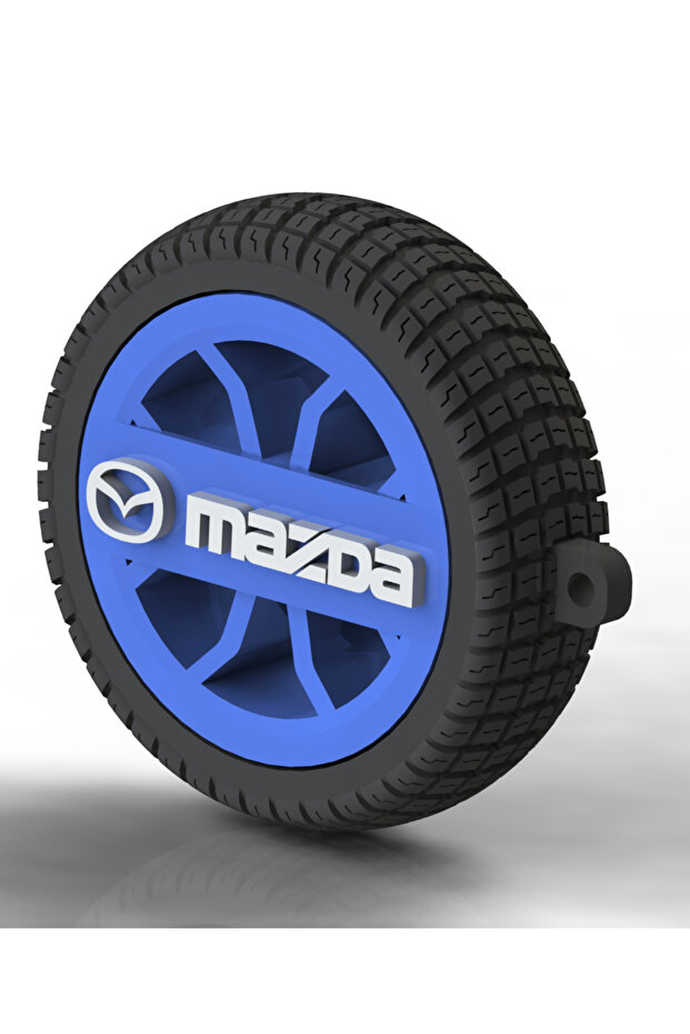 Mazda Compatible Car Keychain - 5