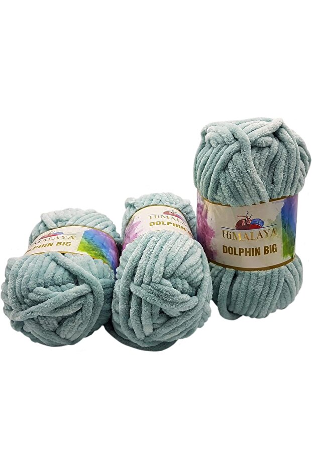 Dolphin Big Velvet Knitting Yarn 3X200 Gr