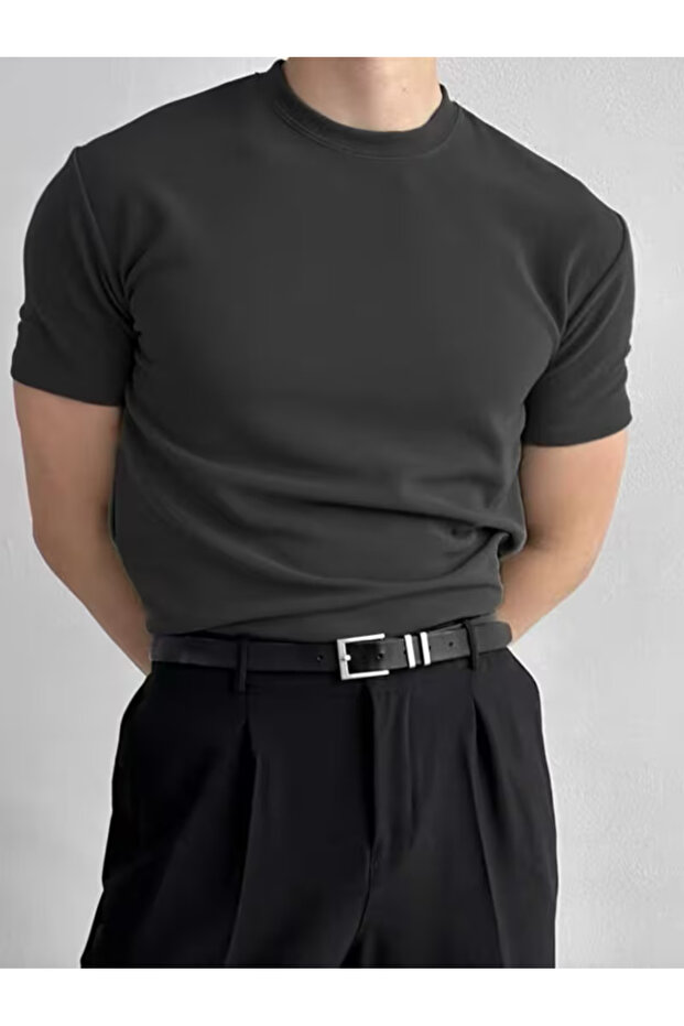 Unprinted Plain 100% Cotton Men's T-Shirt