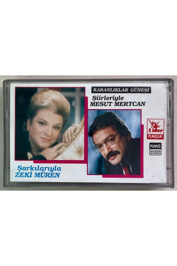 Mesut Mertcan Cassette with Songs of the Sun in the Darkness and Poems by Zeki Müren