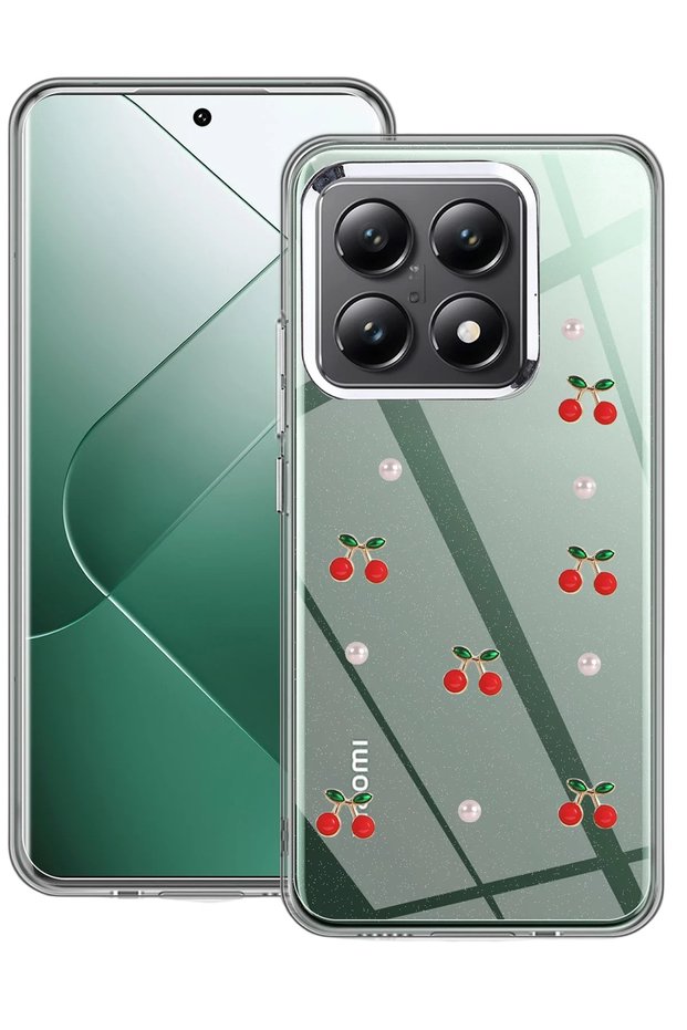 غطاء SPTRNS Xiaomi Mi 14T Pro بنمط الفيونكة - (235939) نمط 9