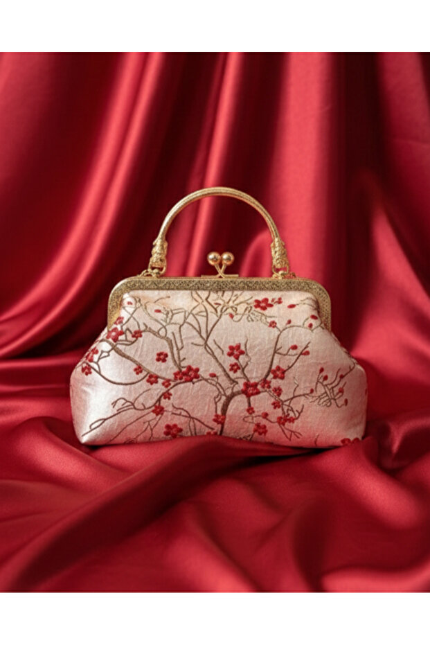 İşlemeli Özel Tasarım Çanta - 2