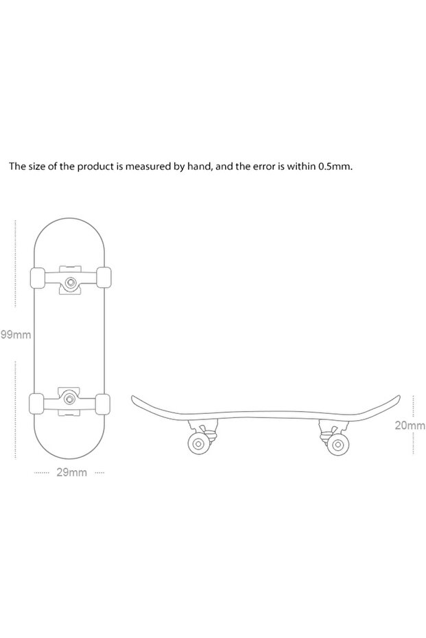 لوح تزلج بالأصابع من كاستويف - 7