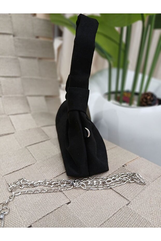 Suede Textured Soft Touch Mini Handbag - 2