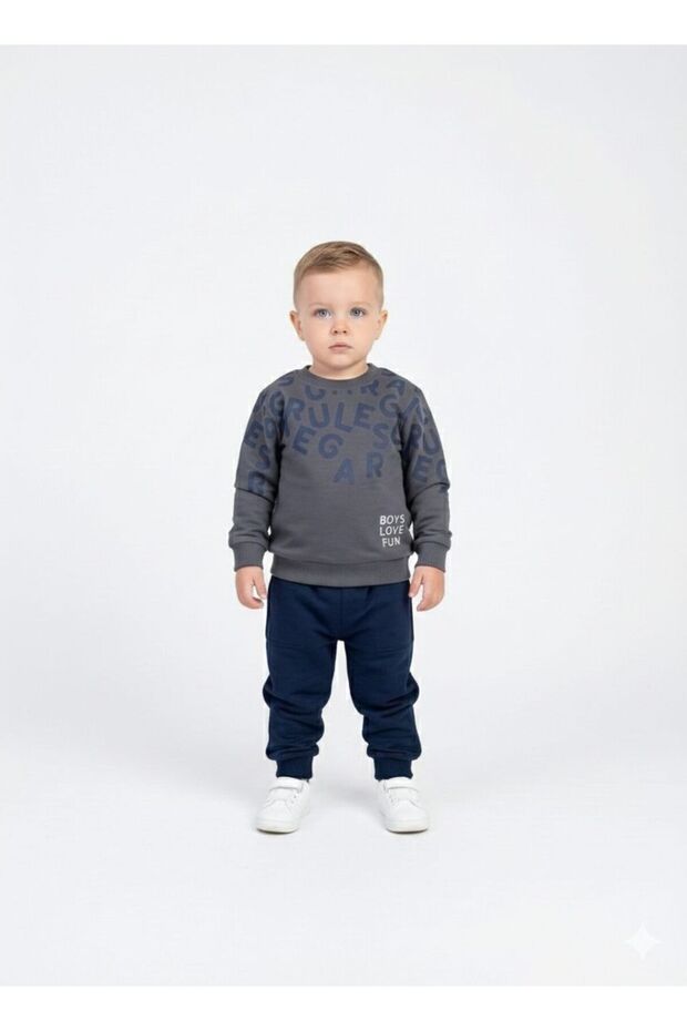 Rules Printed Baby Double Set