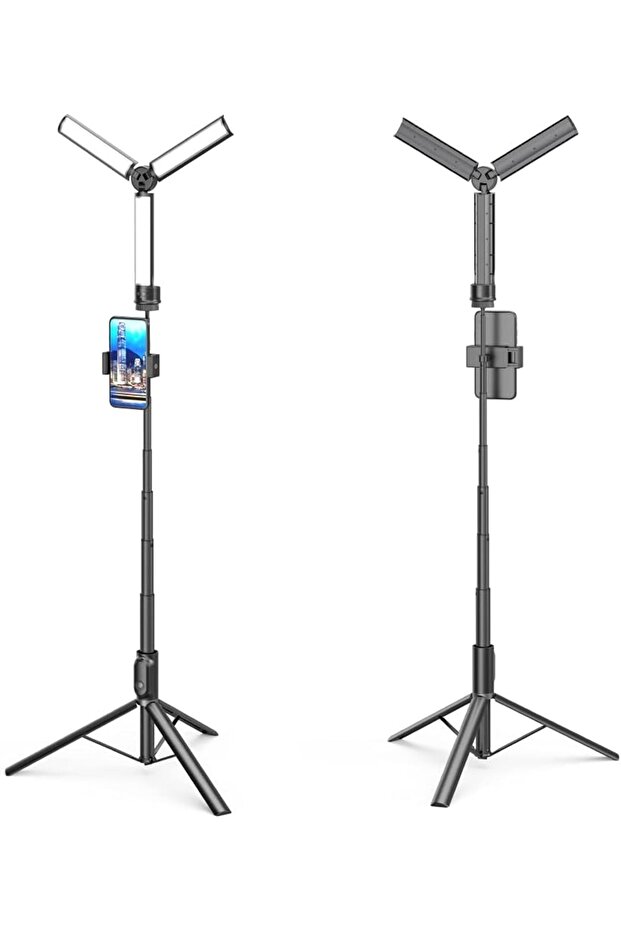 مصباح متعدد الوظائف لالتقاط صور السيلفي والتخييم - 1