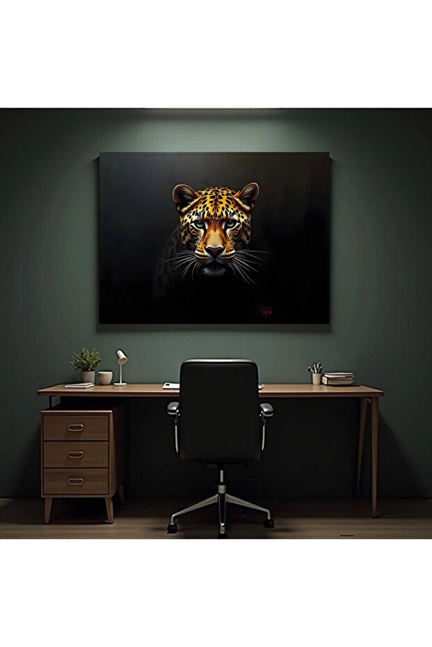 Tablou - Leopard în noapte - 1