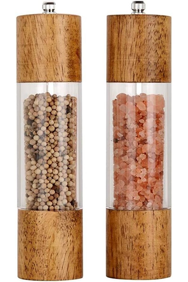 8-inch Wooden Pepper Mill