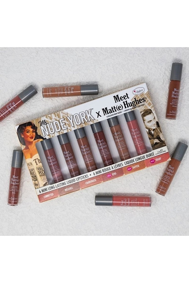 Meet Matte Hughes 6-Piece Lipstick Set