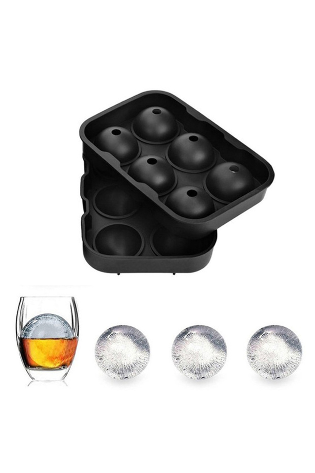 قالب صنع كرات الثلج المستديرة 6 قطع - 2