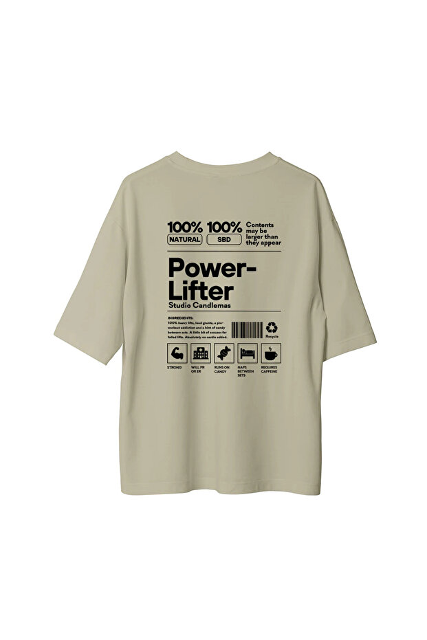 Power Lifter - Oversized T-Shirt