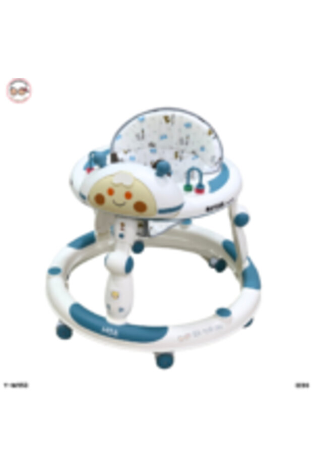 مشاية أطفال متعددة الوظائف - أزرق - 2