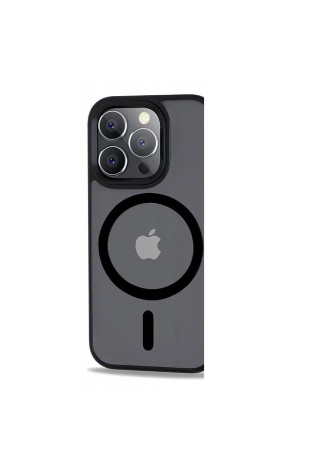 Carcasă MagSafe pentru iPhone 12 Pro Max Neagră