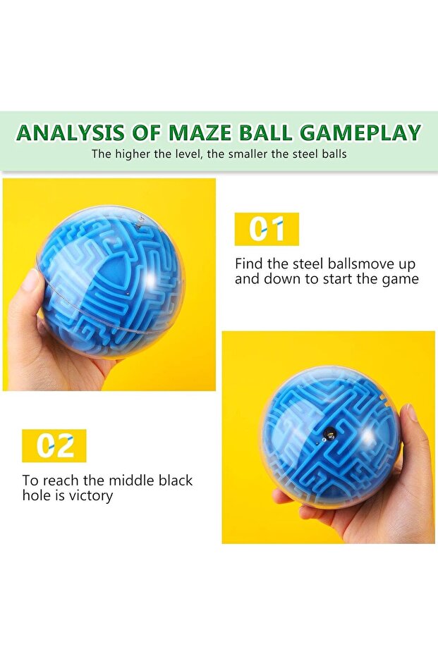 لعبة أحجية الكرة المتاهة ثلاثية الأبعاد - 3